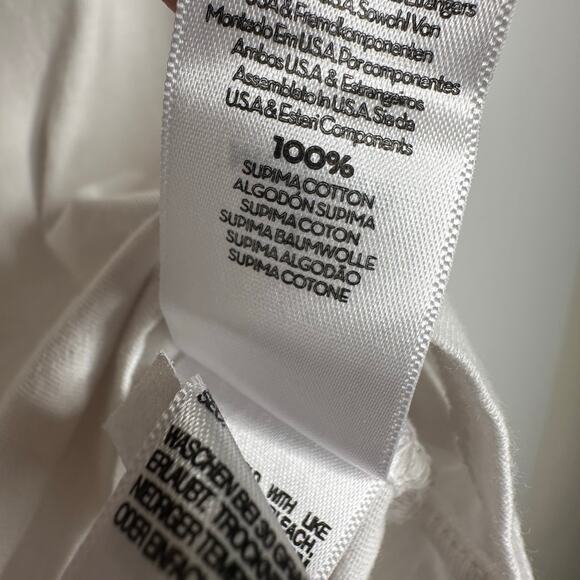 NWT Mother The Lil Goodie Goodie Peace Flowers T-Shirt Women’s Size Large - Picture 7 of 7